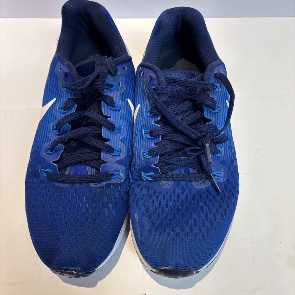 Nike Womens‎ Air Zoom Pegasus 34 880555-413  Blue White Running Shoes Size 9